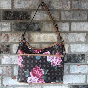Giani Bernini Signature Peonies Hobo